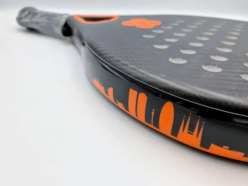 Pala de Padel | Padel Barcelona Skyline Plus Naranja - Imagen 4