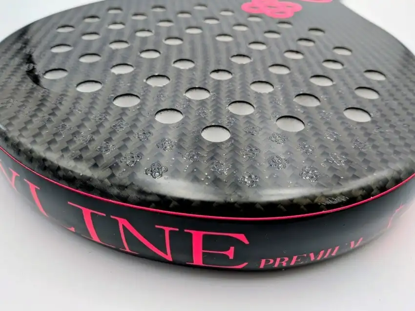 Pala de Padel | Padel Barcelona Skyline Premium Rosa - Imagen 3