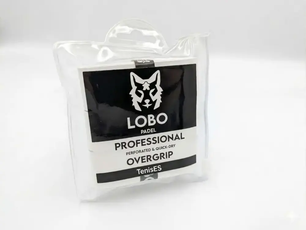Pack de 3 overgrips padel perforados Lobo para padel