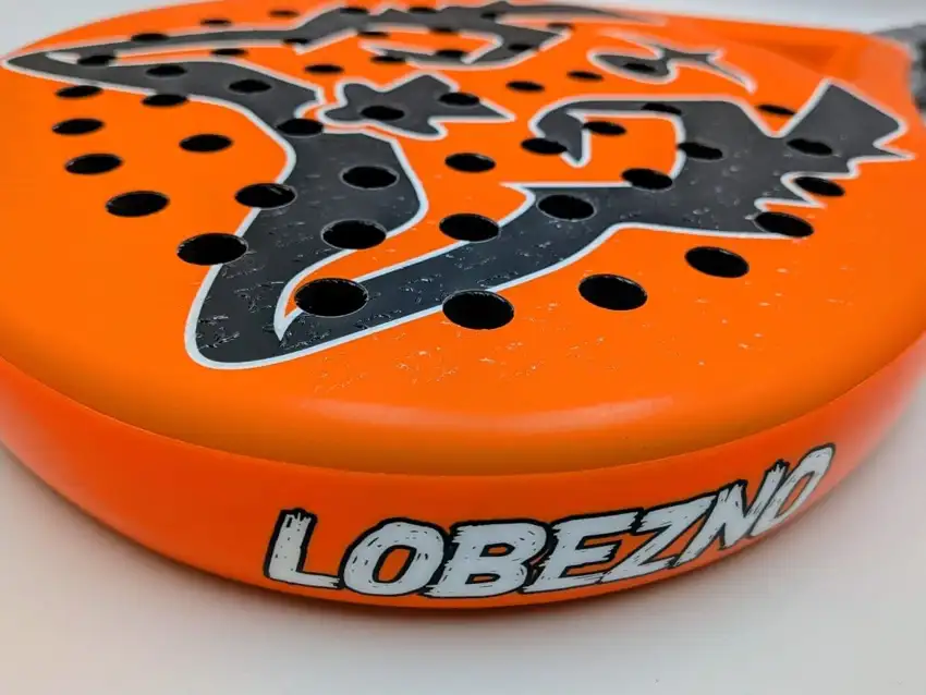Pala de Padel | Lobo Padel Lobezno Naranja - Imagen 3