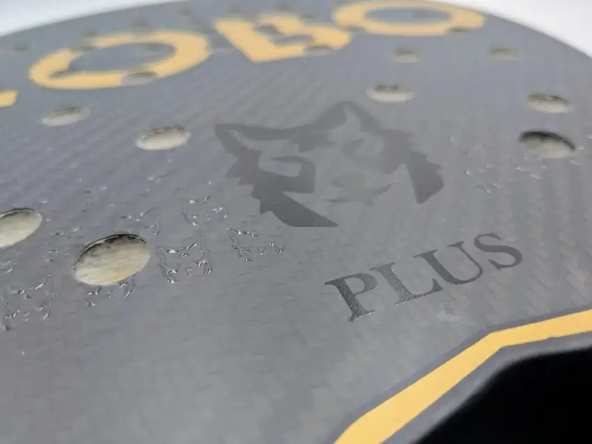 Pala de padel | Lobo Padel Sky Plus Oro - Imagen 4