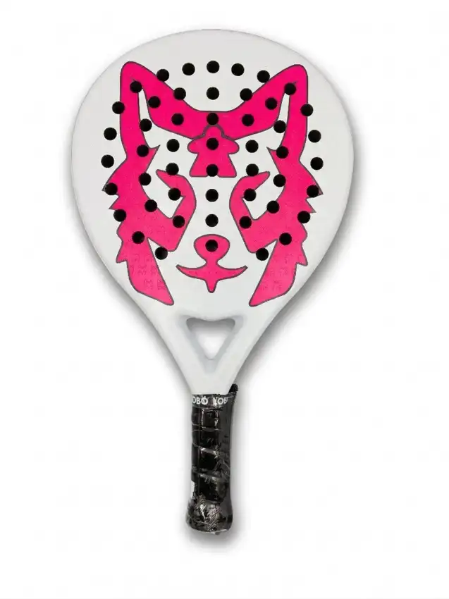 Pala de Padel | Lobo Padel Lobezno Rosa - Imagen 3