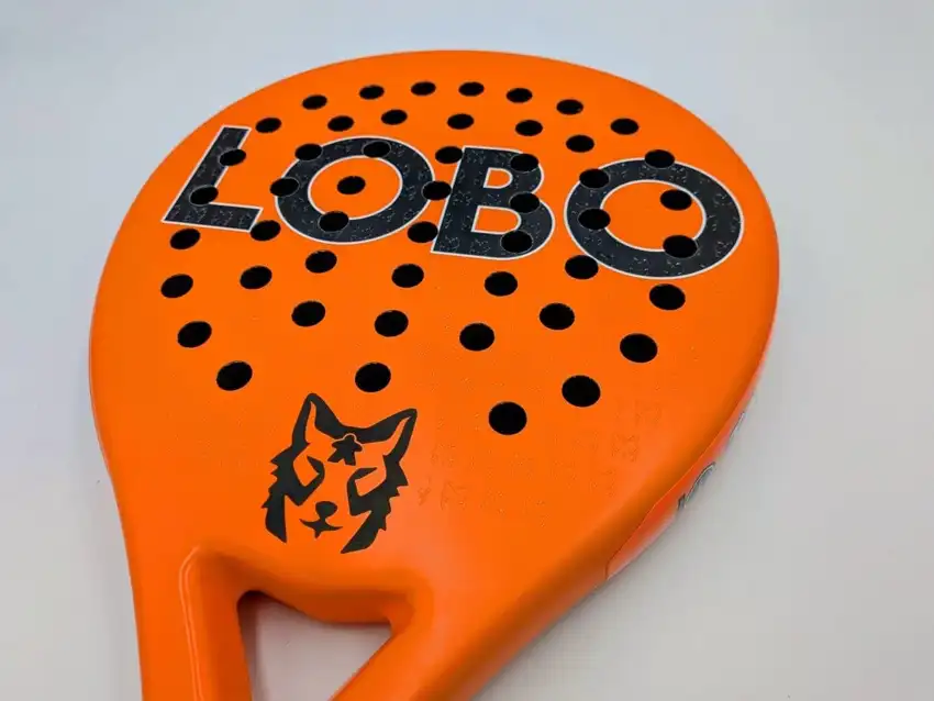 Pala de Padel | Lobo Padel Lobezno Naranja - Imagen 4