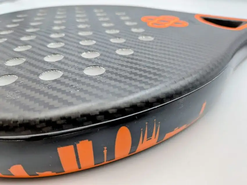 Pala de Padel | Padel Barcelona Skyline Pro Naranja - Imagen 4